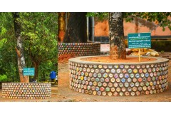 பிளாஸ்டிக் பாட்டில்களை பயன்படுத்தி Eco Brick...