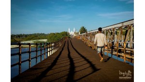 Old Iron Bridge, Manakudy